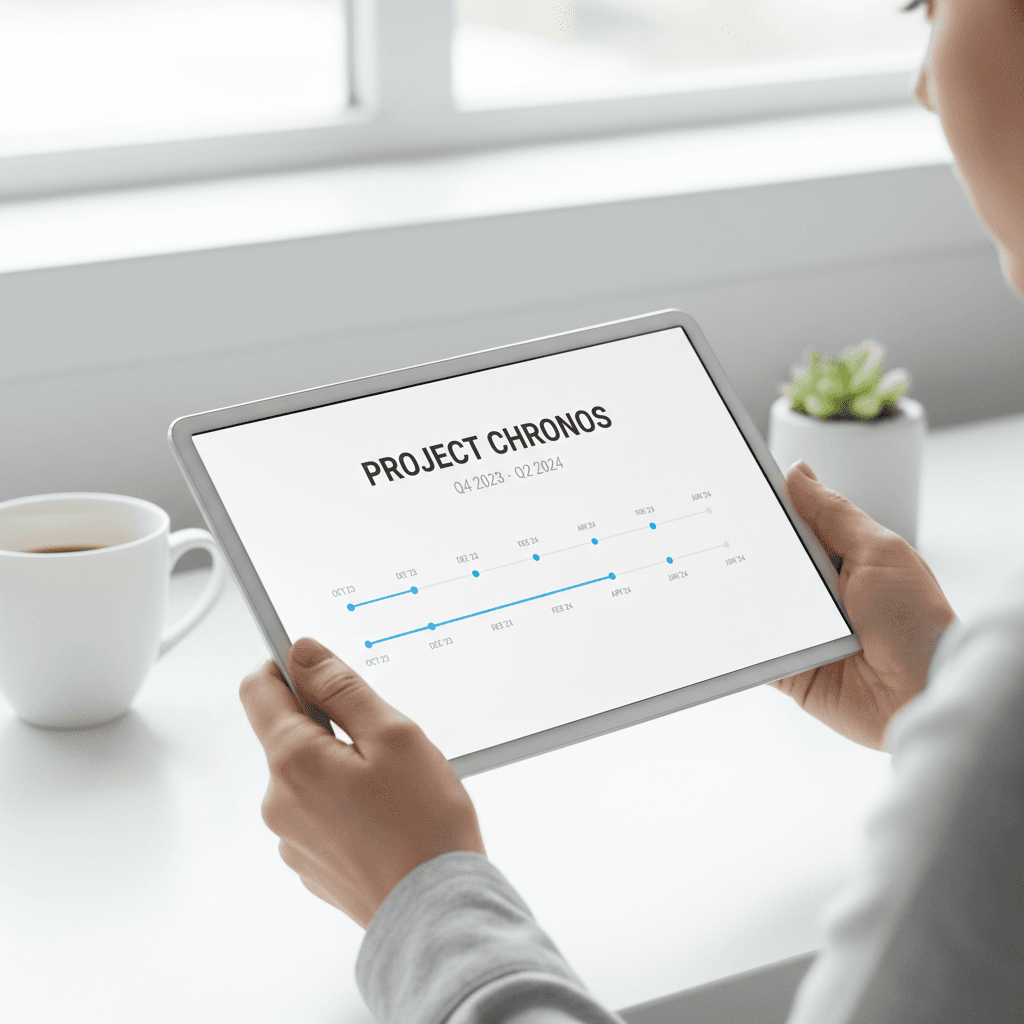 Document version history timeline